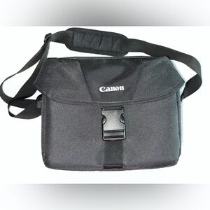 Canon Black Messenger Bag for Men